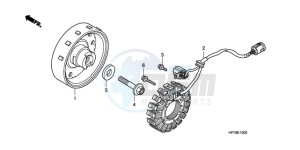 TRX420FAA Europe Direct - (ED) drawing GENERATOR