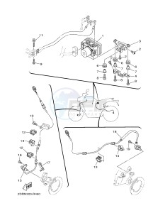 MT09A MT-09 ABS 900 (2DRN) drawing ELECTRICAL 3