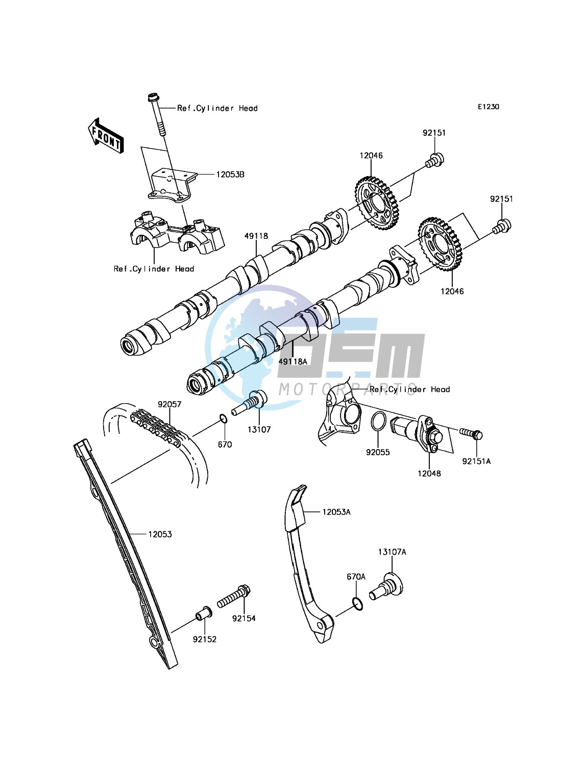 Camshaft(s)/Tensioner