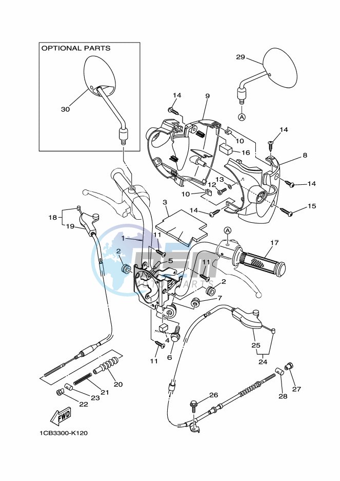 STEERING HANDLE & CABLE