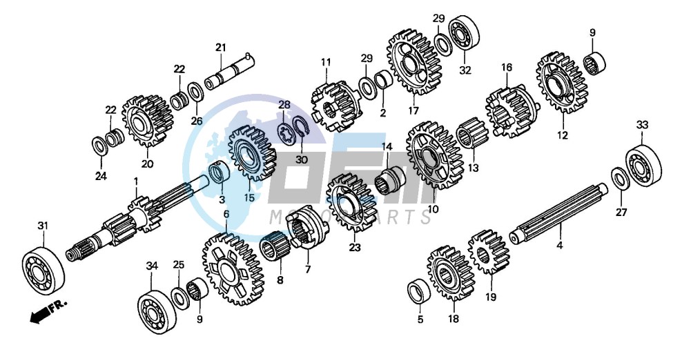 TRANSMISSION (TRX450FM)