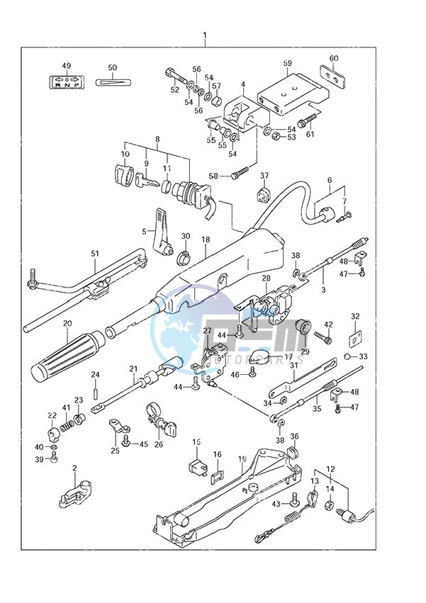 Tiller Handle