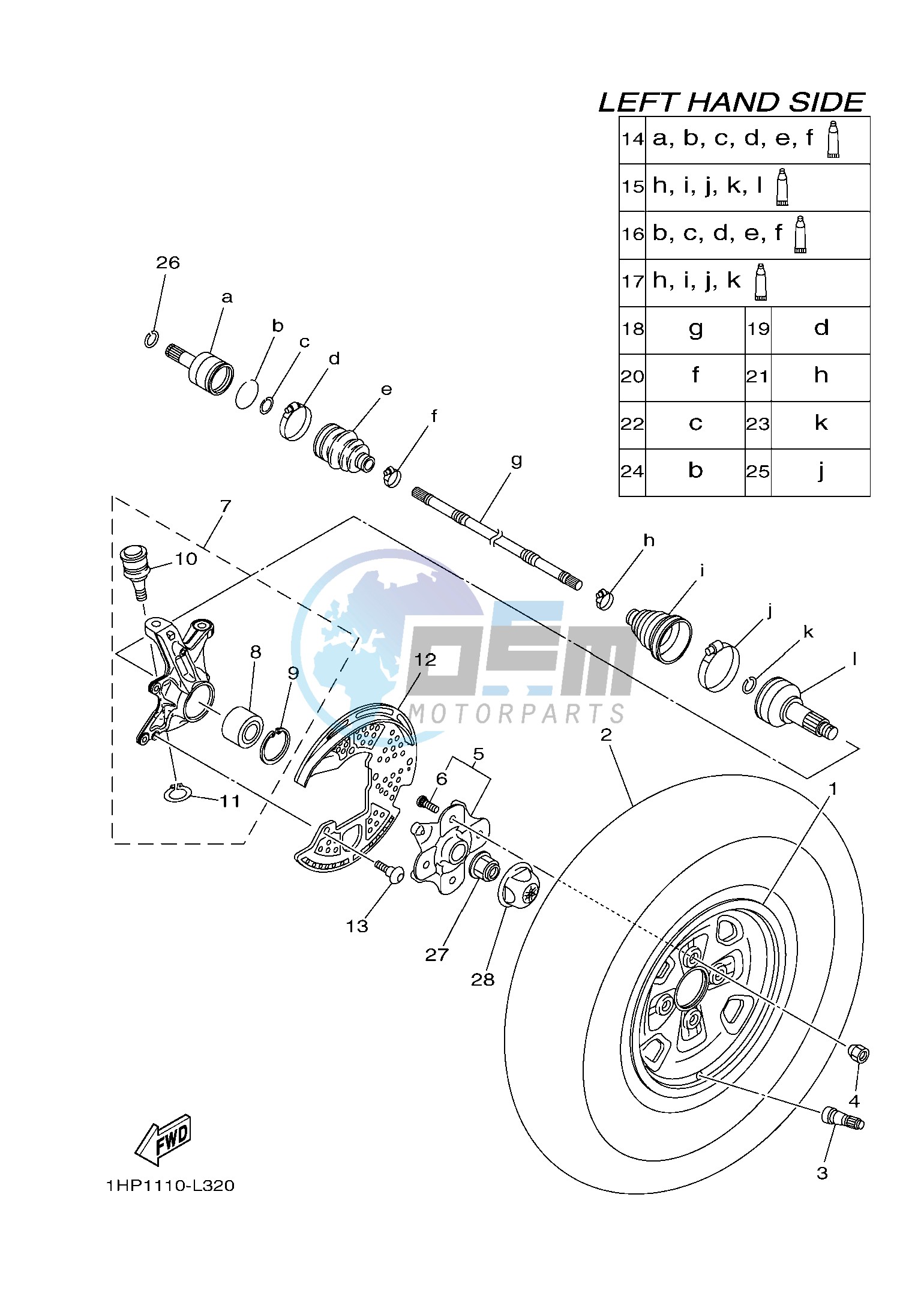 FRONT WHEEL