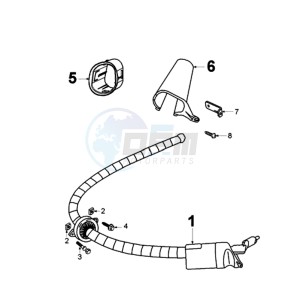 ELYSEO DM FR drawing STEERING LOCK