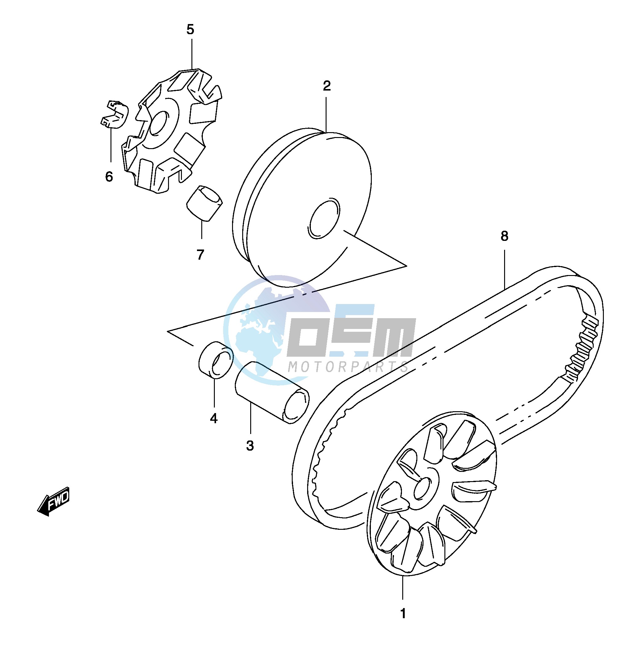 TRANSMISSION (1) (MODEL AY50W K3 K4)