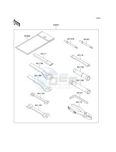 KL 650 E [KLR650] (E8F-E9F) E8F drawing OWNERS TOOLS