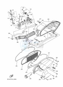 CZD300-A XMAX 300 (BMK1) drawing REAR WHEEL & BRAKE SYSTEM