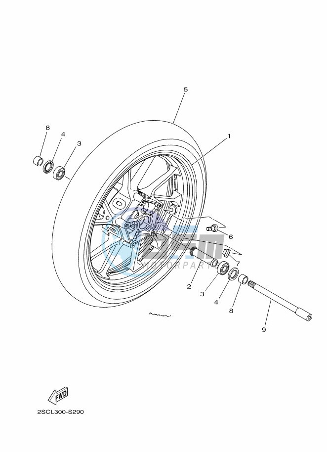 FRONT WHEEL