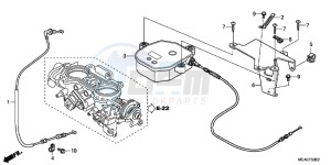 GL1800F GoldWing - GL1800-F 2ED - (2ED) drawing AUTO CRUISE (GL1800C/ D/ E/ F/ G)