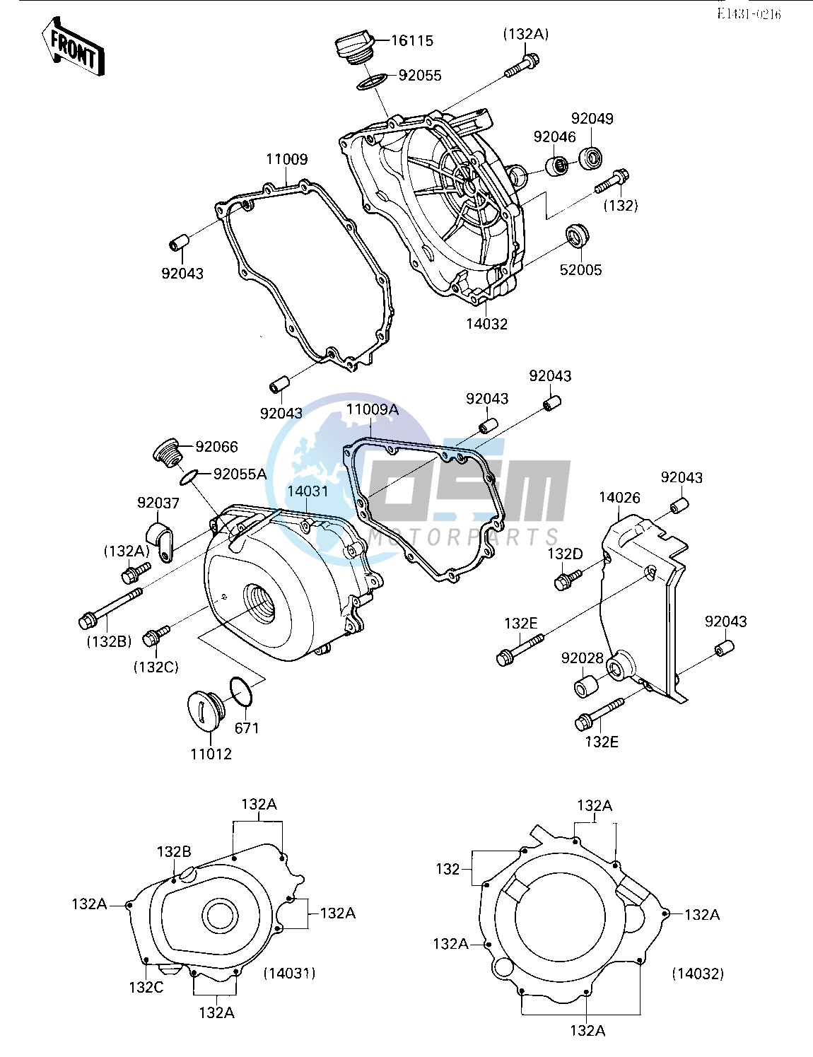 ENGINE COVER-- S- -