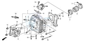 NVS503SH 502 drawing CYLINDER HEAD