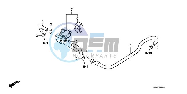 AIR INJECTION CONTROL VALVE