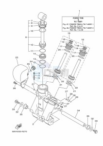 F115AETX drawing TILT-SYSTEM-1