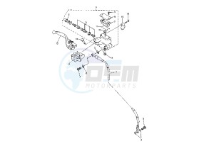 WR F 450 drawing FRONT MASTER CYLINDER