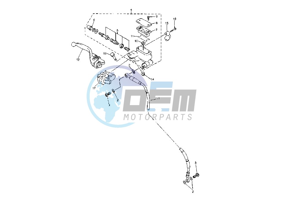 FRONT MASTER CYLINDER