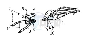 HD 300I ABS (L9) EU drawing BUDDYSEAT - HELMET BOX - CARRIER