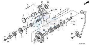 GL1800A Australia - (U) drawing REVERSE GEAR