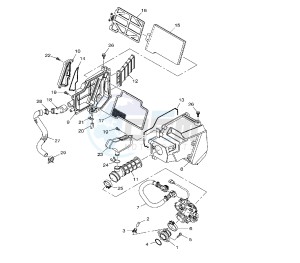 YBR 250 drawing INTAKE