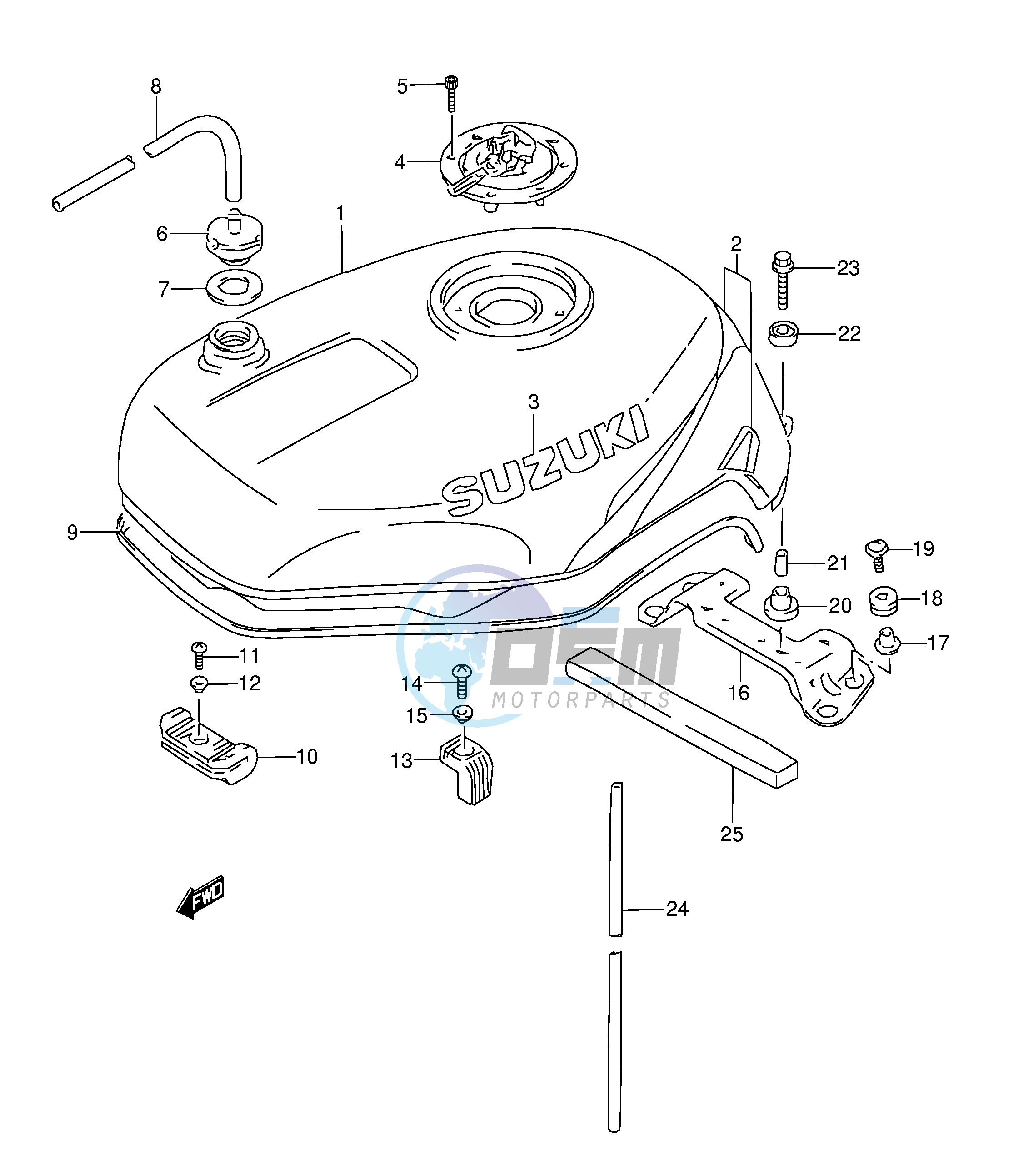 FUEL TANK (MODEL T)