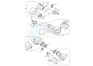 FZS FAZER 600 drawing FLASHER LIGHT