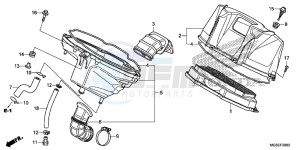 NC700SAD NC700S ABS 2ED - (2ED) drawing AIR CLEANER