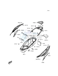 J300 ABS SC300BGF XX (EU ME A(FRICA) drawing Seat Cover