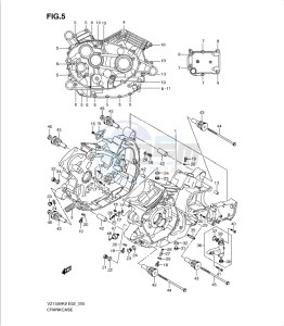 VZ1500K9 drawing CRANKCASE