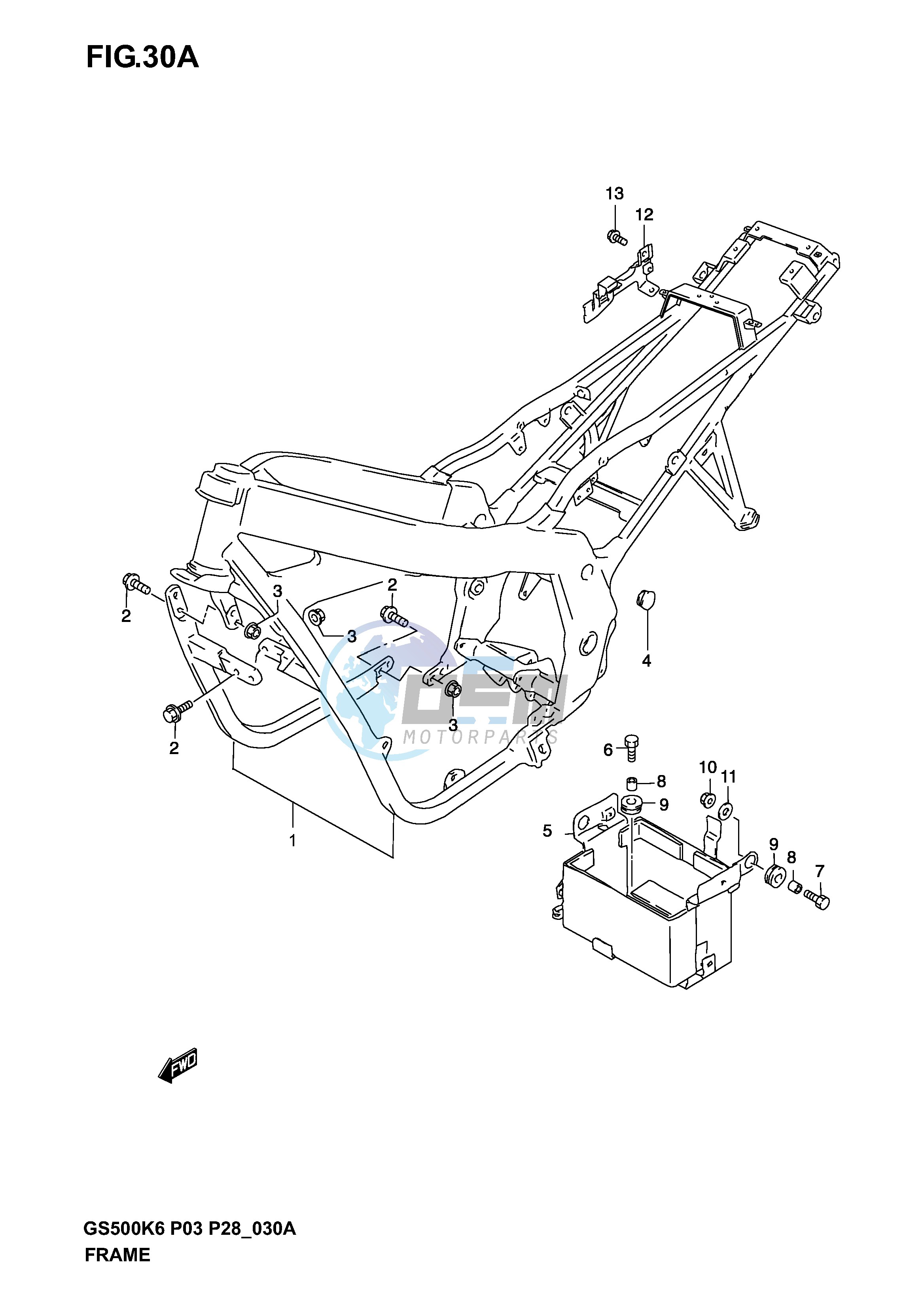 FRAME (MODEL K4 K5 K6)