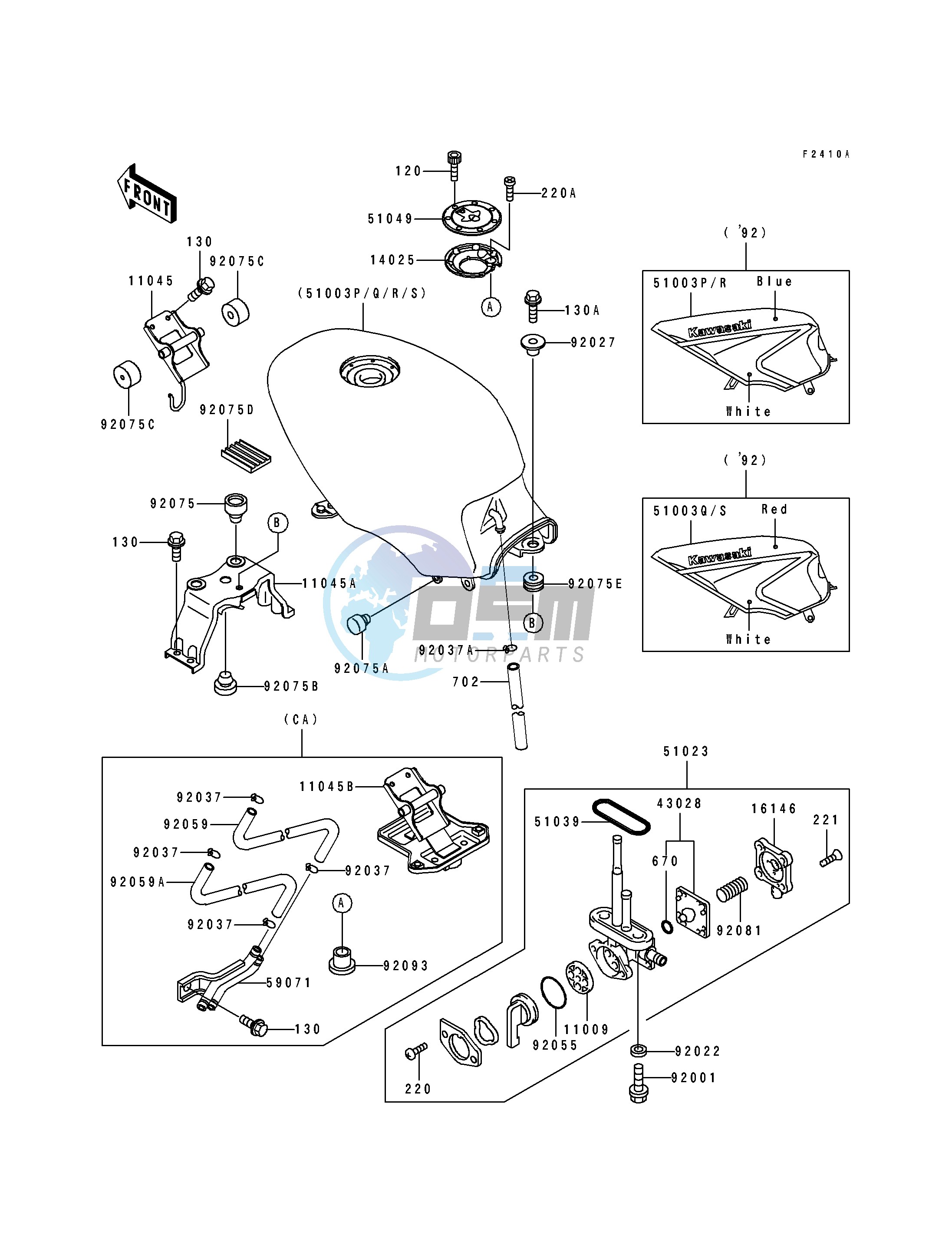 FUEL TANK -- EX500-A6- -