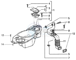 Liberty 50 4t drawing Case - Helmet