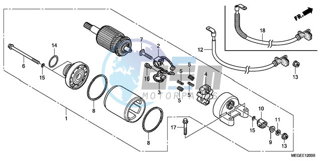 STARTER MOTOR