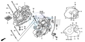 CBR125RW9 Germany - (G) drawing CRANKCASE