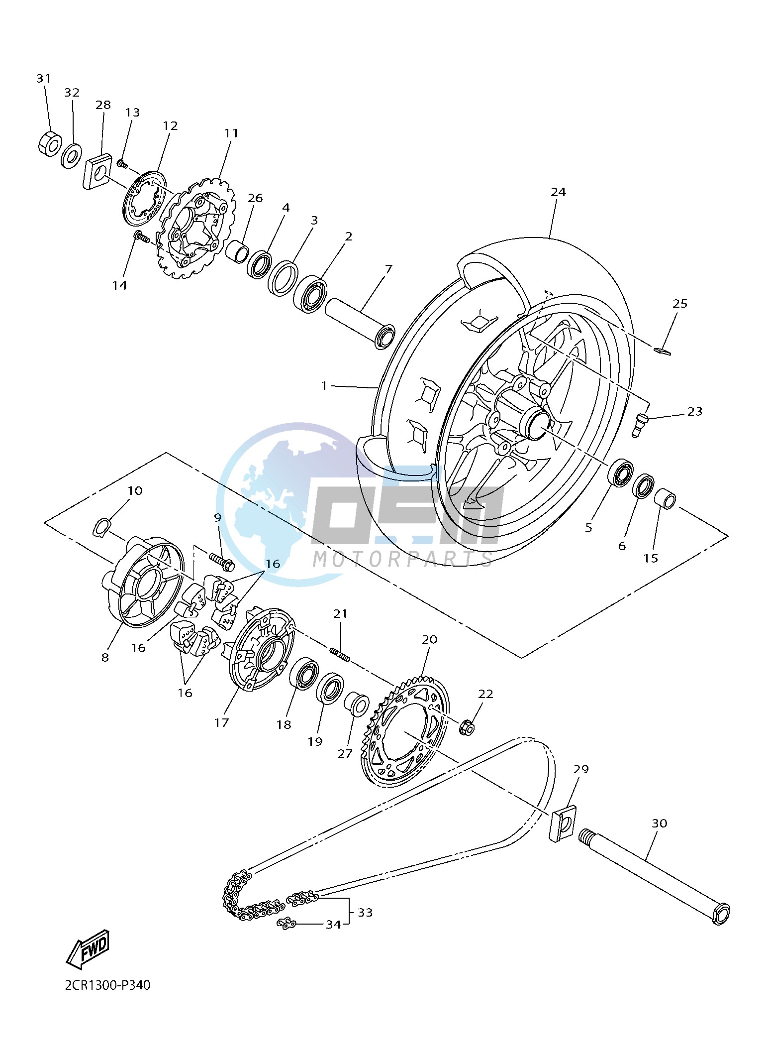 REAR WHEEL