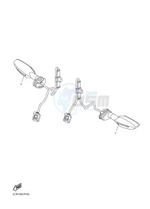 YZF-R1 998 R1 (BX41) drawing FLASHER LIGHT