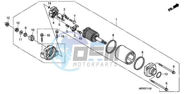 STARTING MOTOR