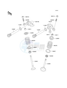 KVF 400 D [PRAIRIE 400] (D1-D4) [PRAIRIE 400] drawing VALVE-- S- -