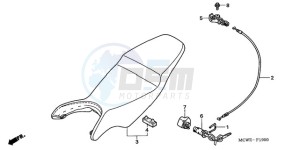 VFR8009 Ireland - (EK / MME TWO) drawing SEAT