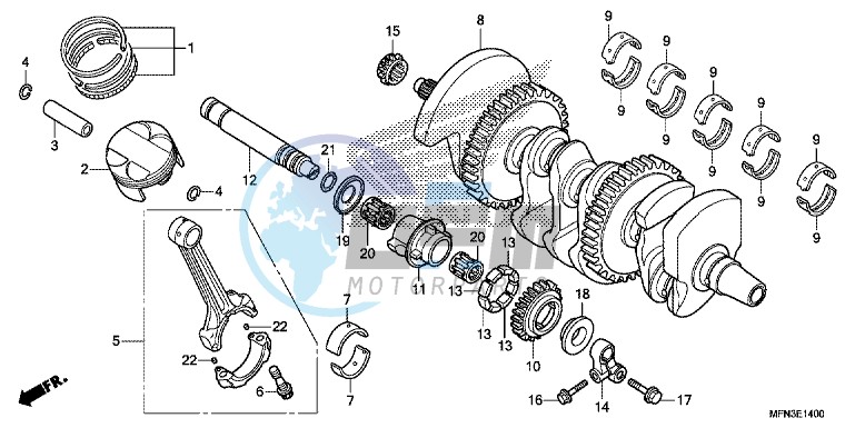 CRANKSHAFT/ PI STON