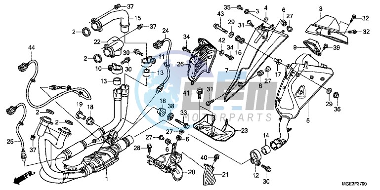 EXHAUST MUFFLER