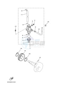 BW'S 50 (2B6K) drawing OIL PUMP