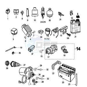 VIVA XRCA 2 drawing ELECTRIC PART