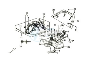 MIO 50 SPORT 45KMH drawing FUEL TANK - FUEL CUT