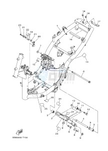 MWS150 MWS150-A TRICITY 155 (BB89) drawing FRAME