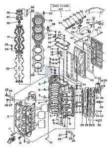 150C drawing CYLINDER--CRANKCASE