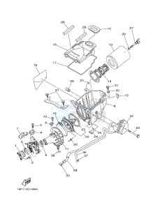 YFZ450R YFZ450RSED YFZ450R SPECIAL EDITION (18PV 18PT) drawing INTAKE