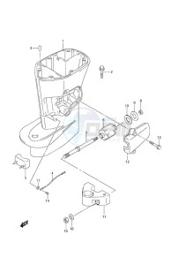 DF 25 drawing Drive Shaft Housing