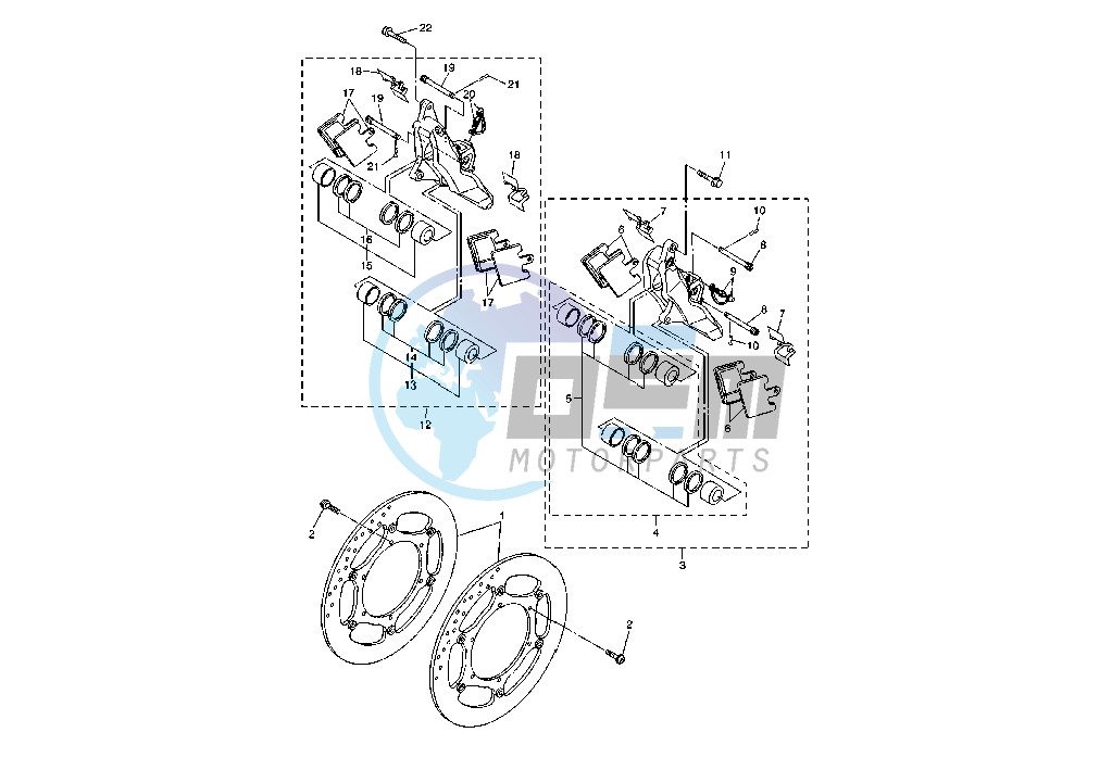 FRONT BRAKE CALIPER