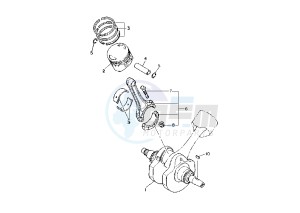 XVS DRAG STAR 650 drawing CRANKSHAFT PISTON