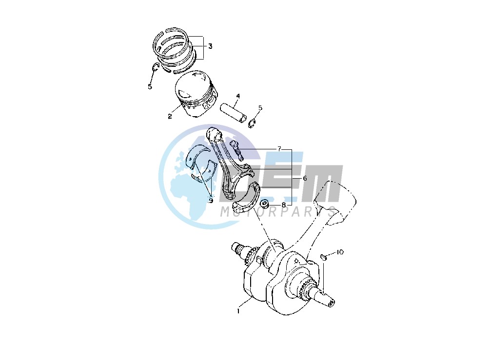 CRANKSHAFT PISTON