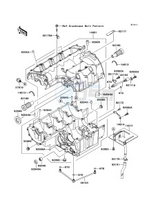 Z750S ZR750K6F FR GB XX (EU ME A(FRICA) drawing Crankcase